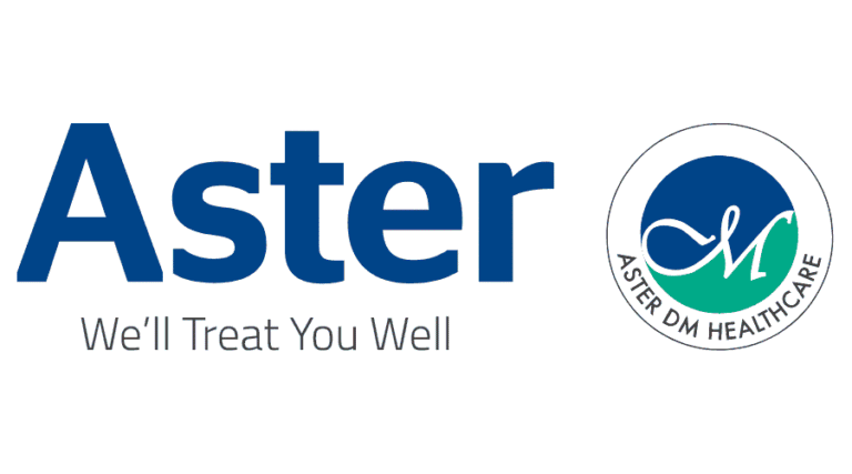 aster dm healthcare logo vector